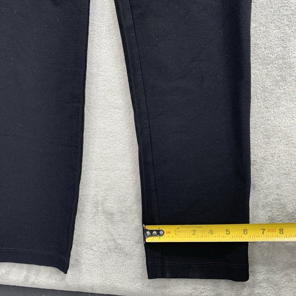 Eileen Fisher Pants Women Small Pull On Straight Leg Ponte Knit Viscose Blend - Picture 4 of 11